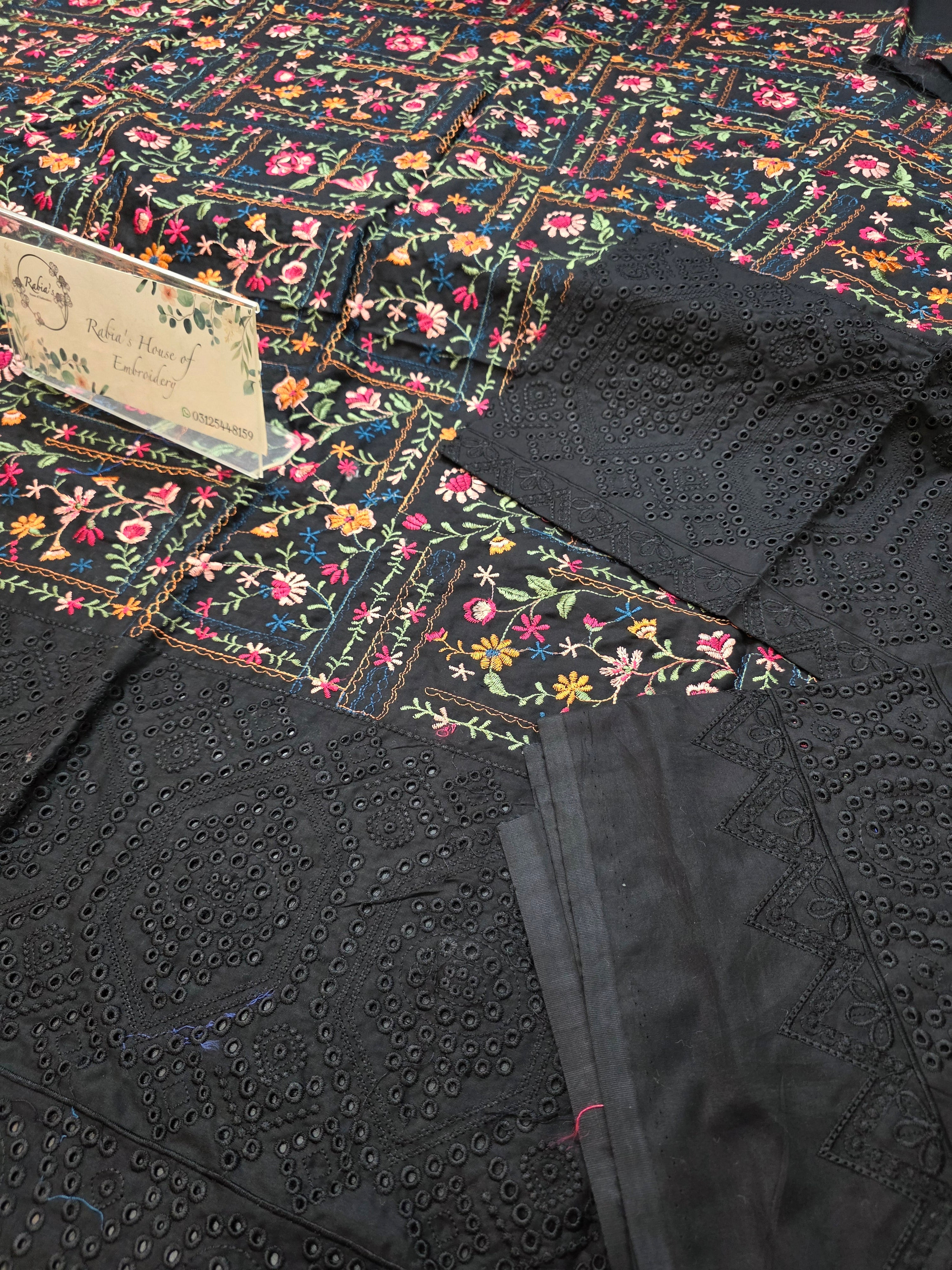 Lawn 4pc with chiffon duppatta