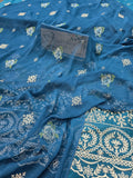 Lawn 4pc with chiffon duppatta
