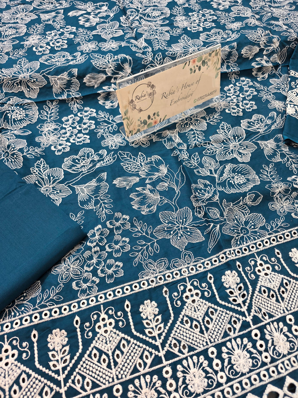 Lawn 4pc with chiffon duppatta