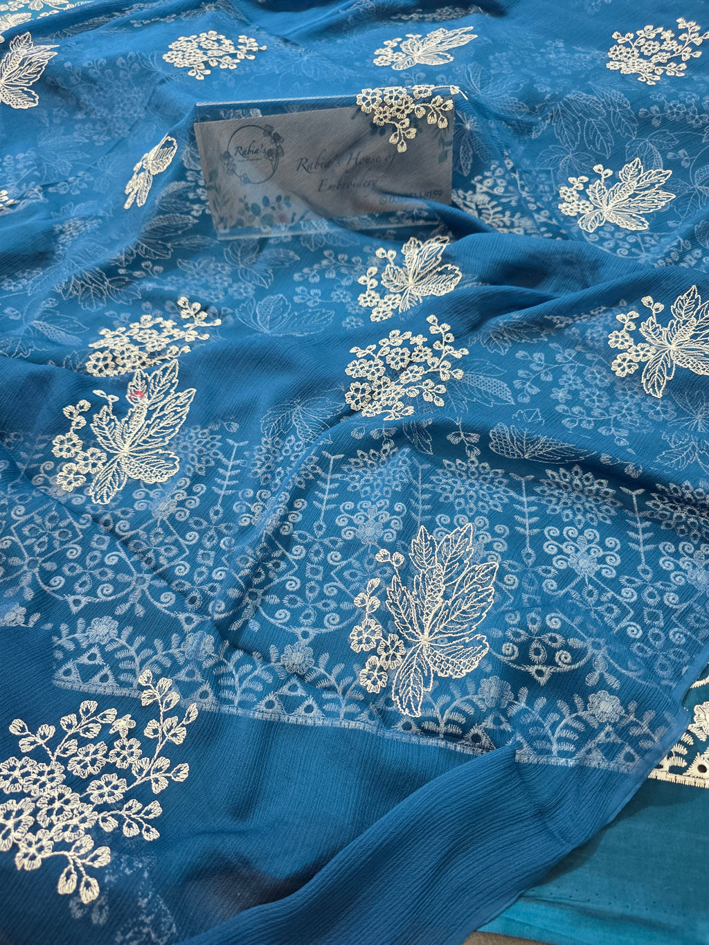 Lawn 4pc with chiffon duppatta