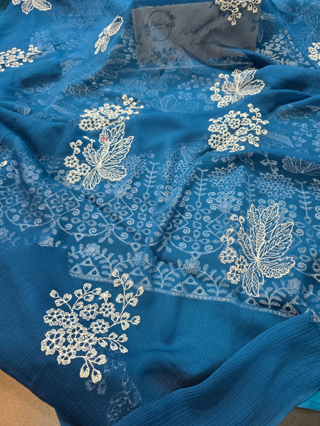 Lawn 4pc with chiffon duppatta