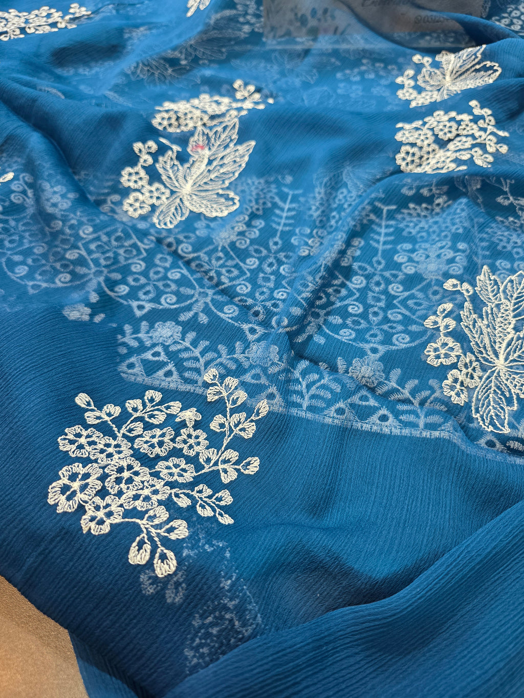 Lawn 4pc with chiffon duppatta