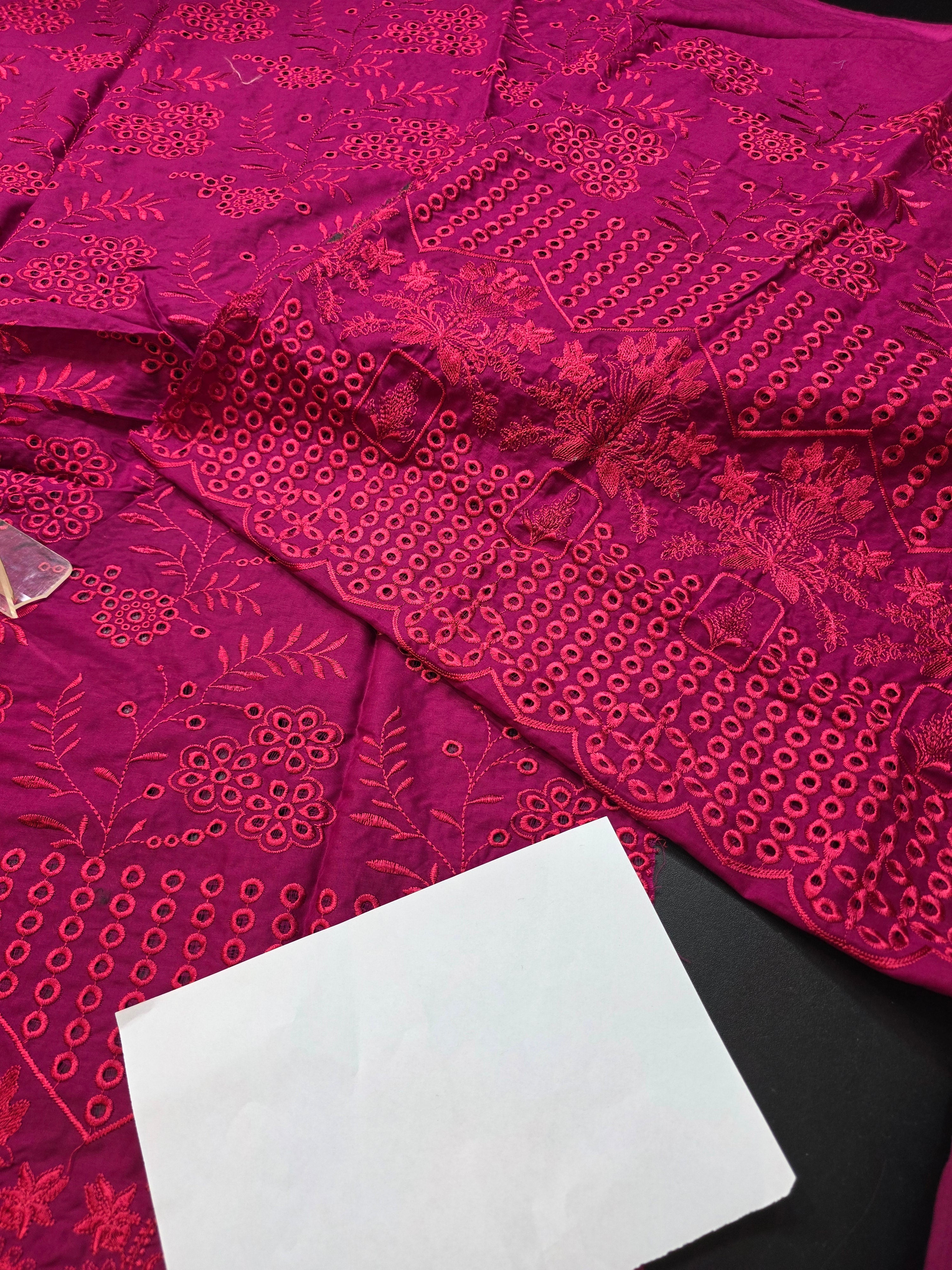 Lawn 4pc with chiffon duppatta