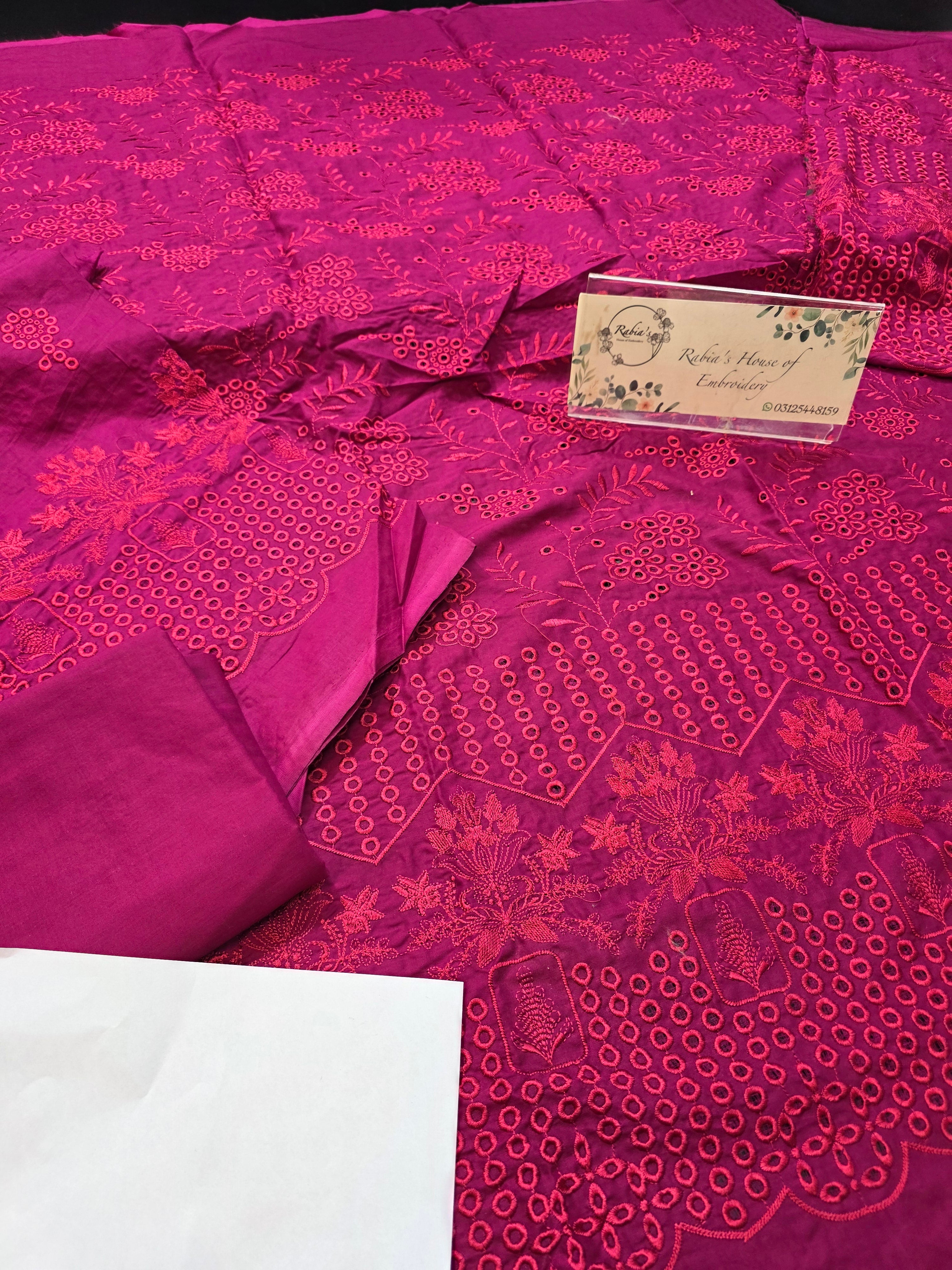 Lawn 4pc with chiffon duppatta