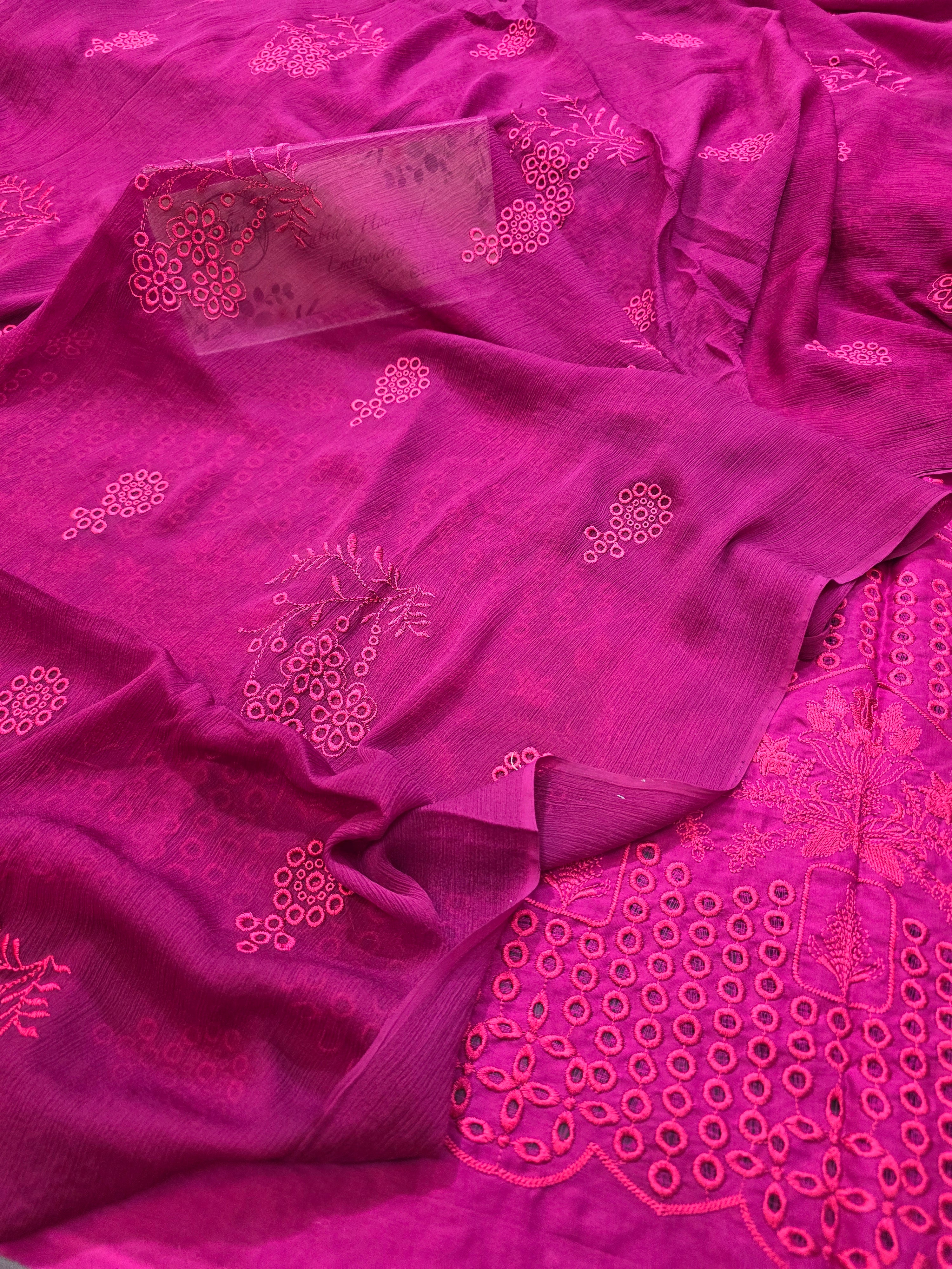 Lawn 4pc with chiffon duppatta