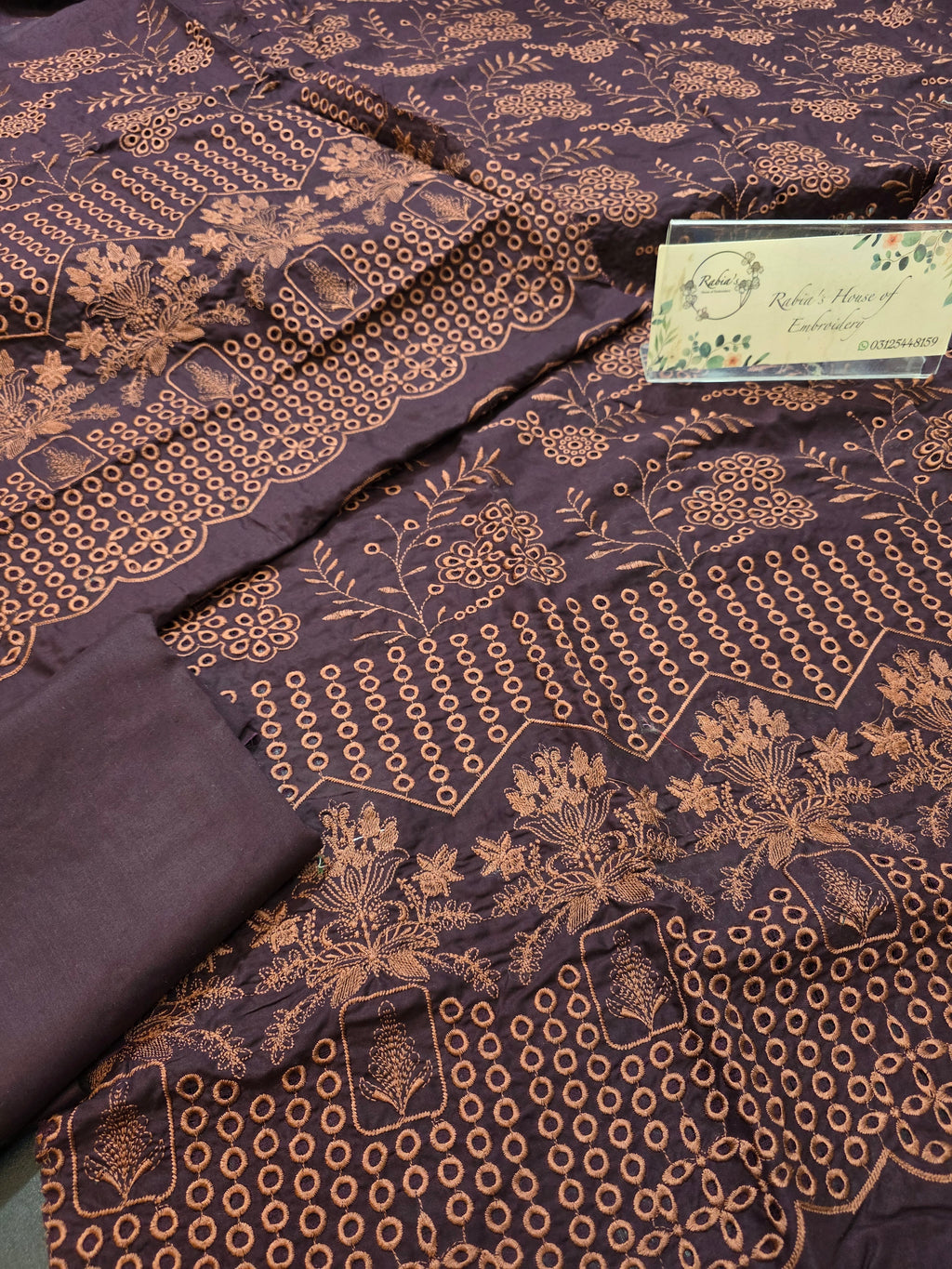 Lawn 4pc with chiffon duppatta