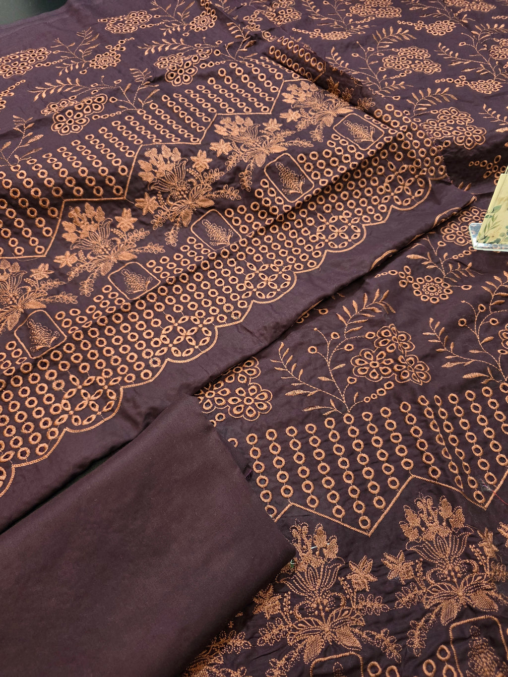 Lawn 4pc with chiffon duppatta