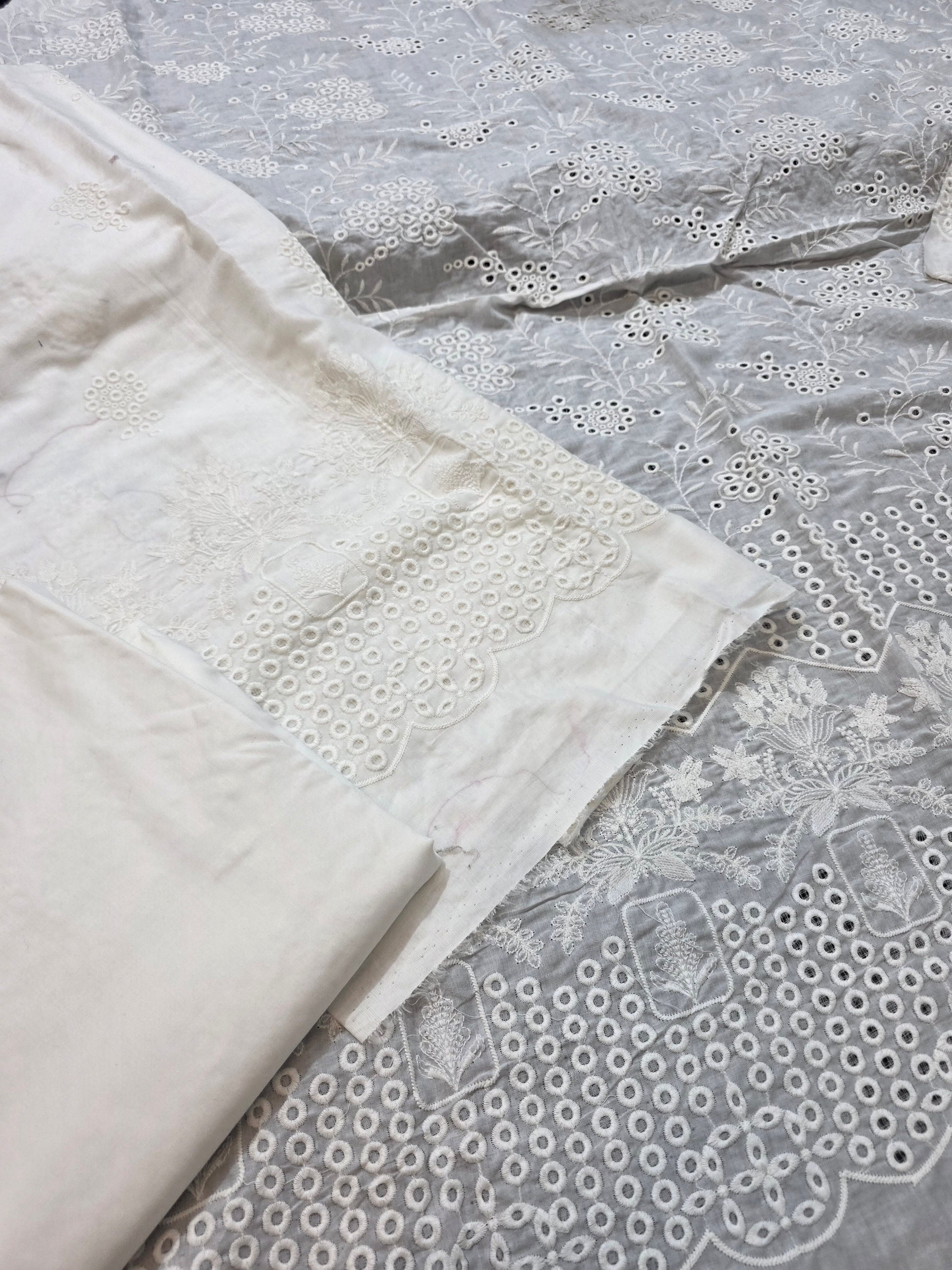 Lawn 4pc with chiffon duppatta