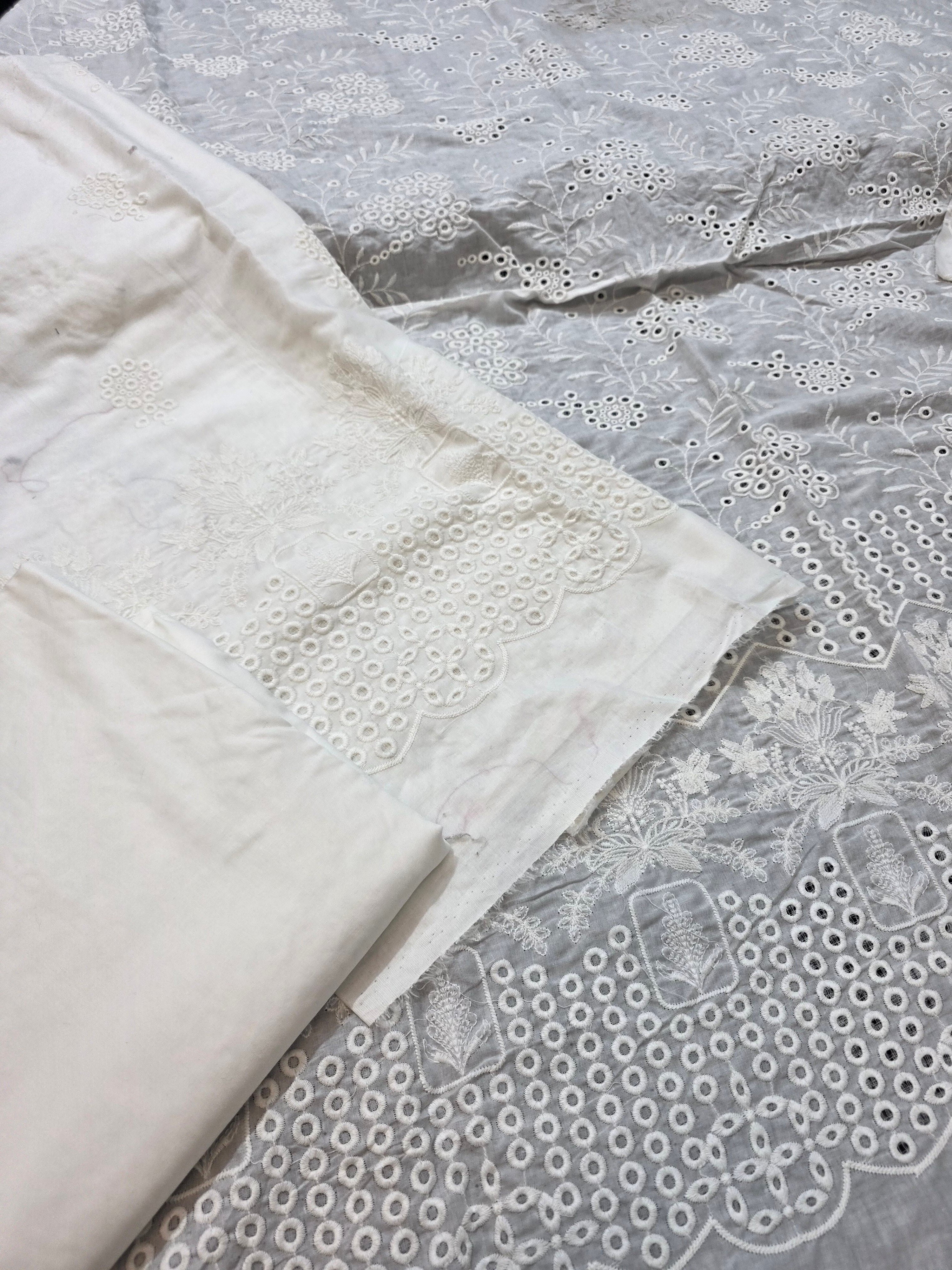 Lawn 4pc with chiffon duppatta