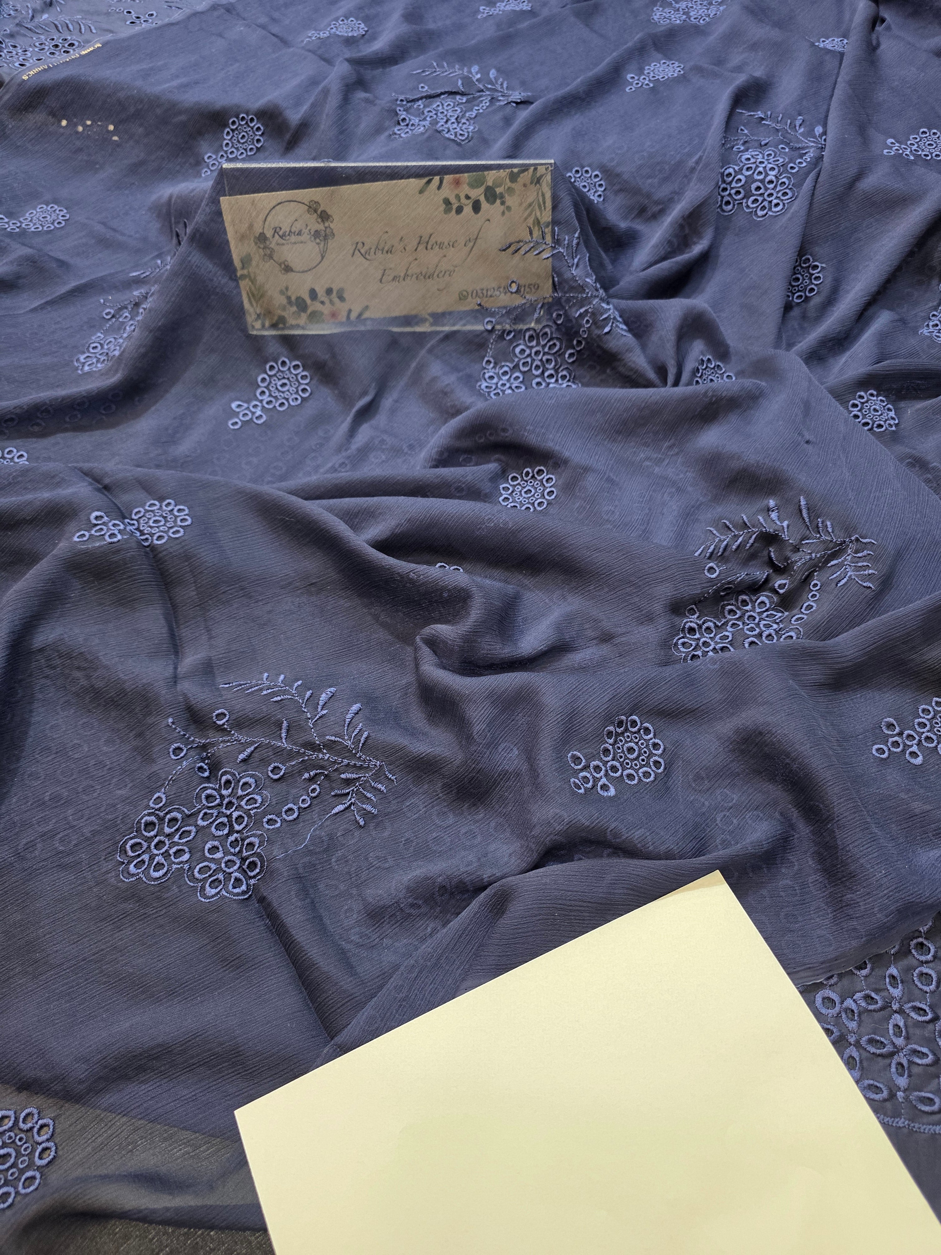 Lawn 4pc with chiffon duppatta