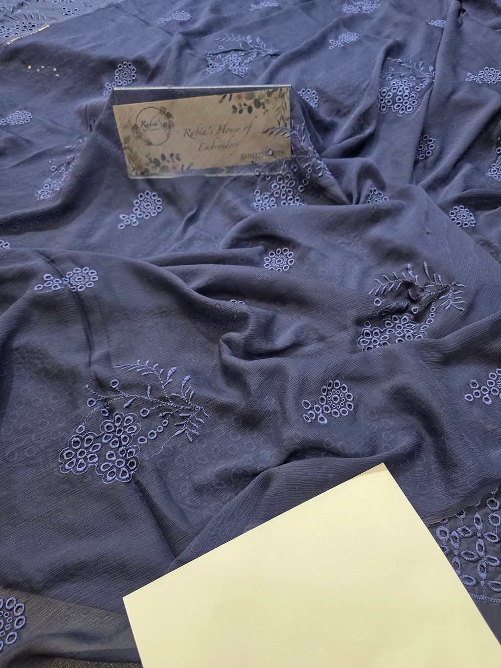 Lawn 4pc with chiffon duppatta