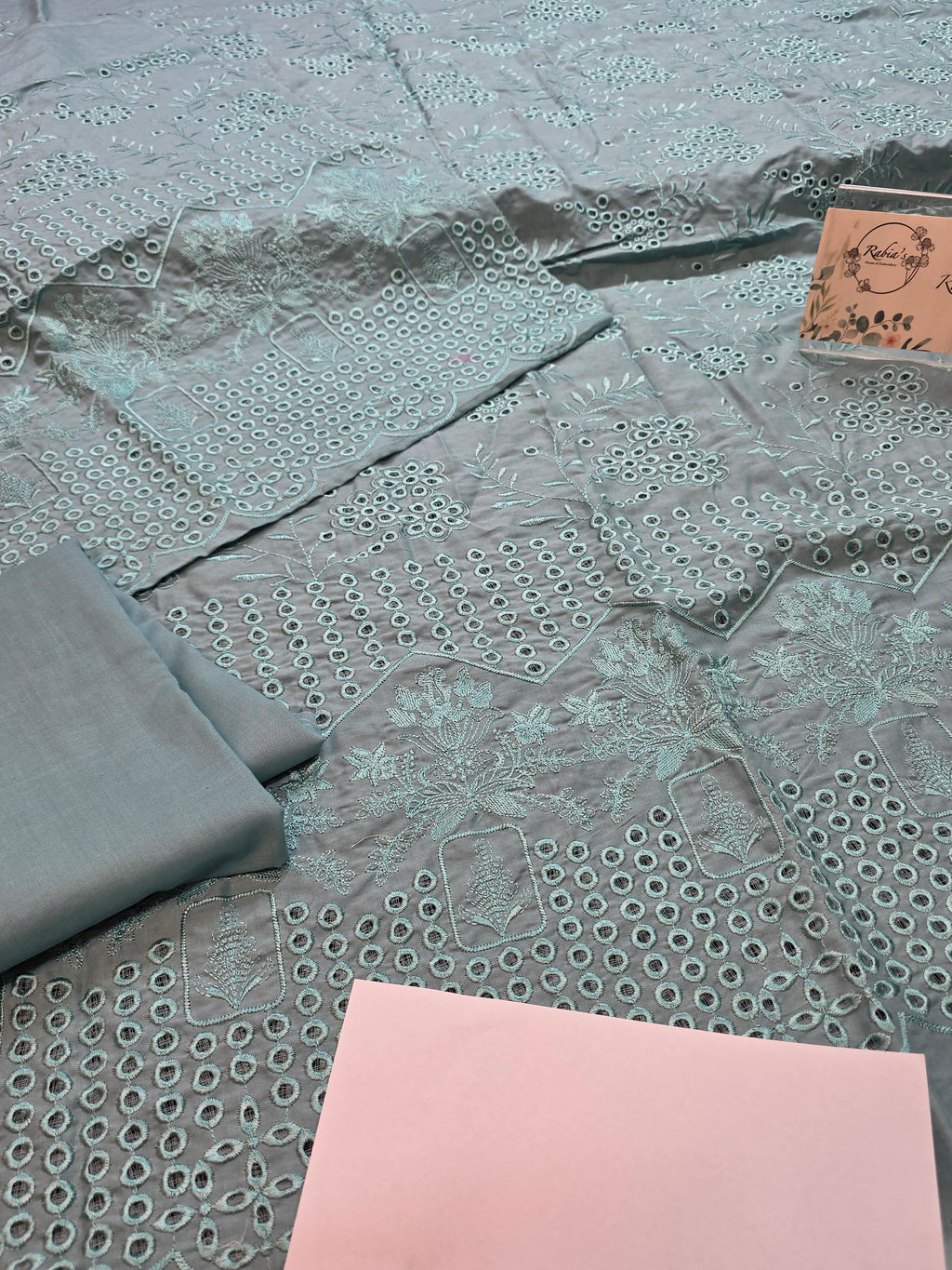 Lawn 4pc with chiffon duppatta