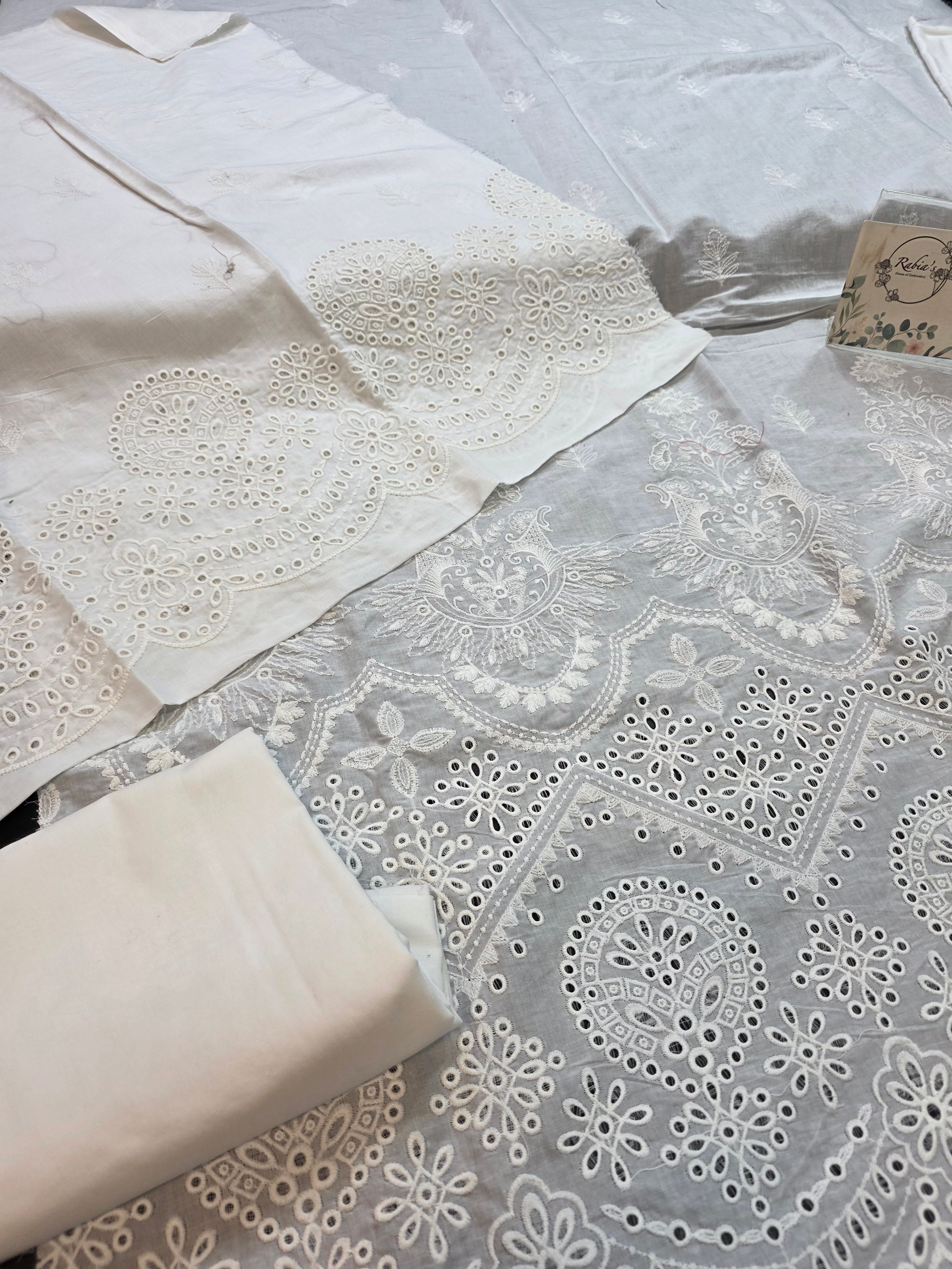 Lawn 4pc with chiffon duppatta