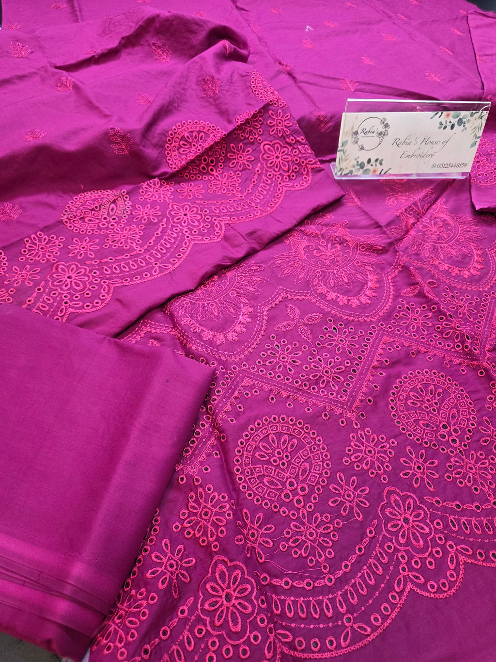 Lawn 4pc with chiffon duppatta