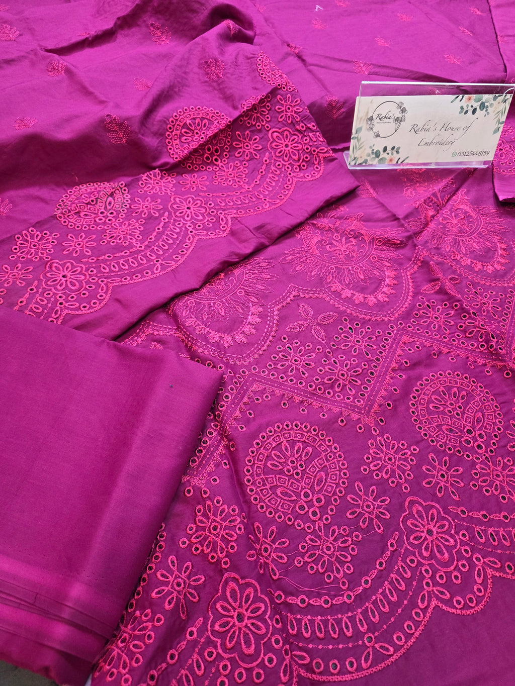 Lawn 4pc with chiffon duppatta