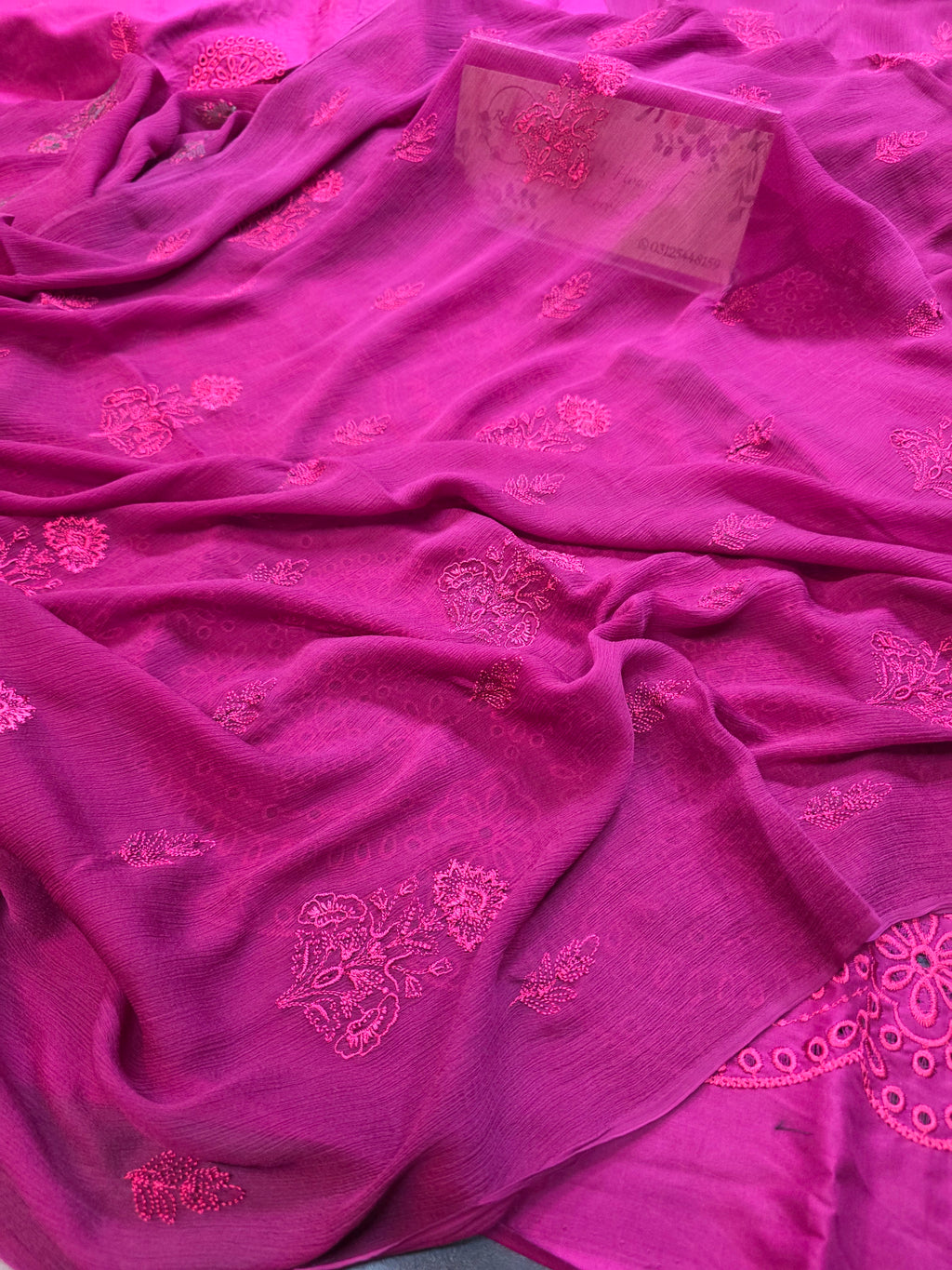 Lawn 4pc with chiffon duppatta