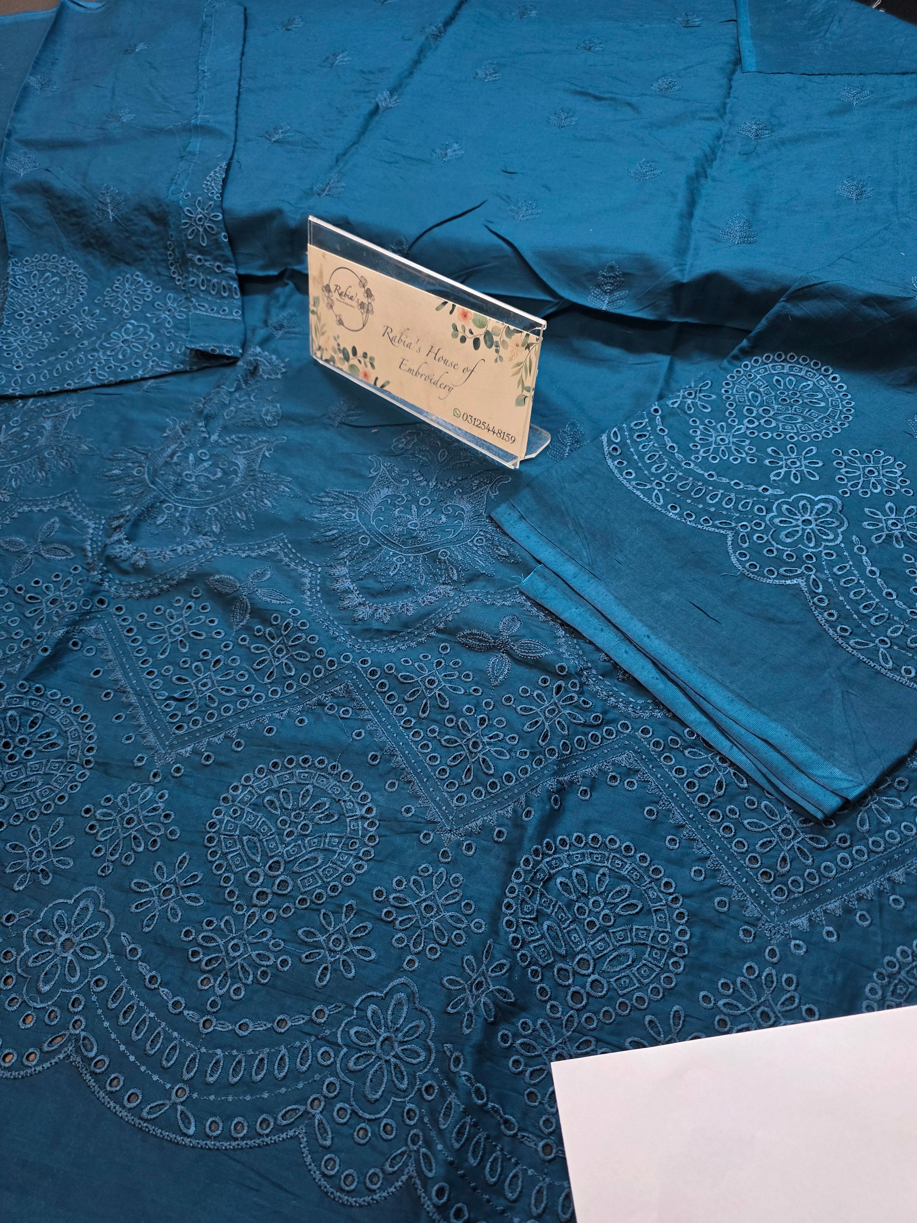 Lawn 4pc with chiffon duppatta