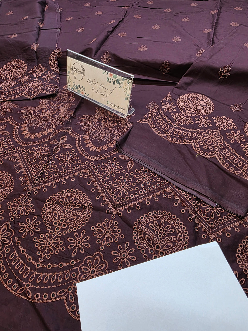 Lawn 4pc with chiffon duppatta