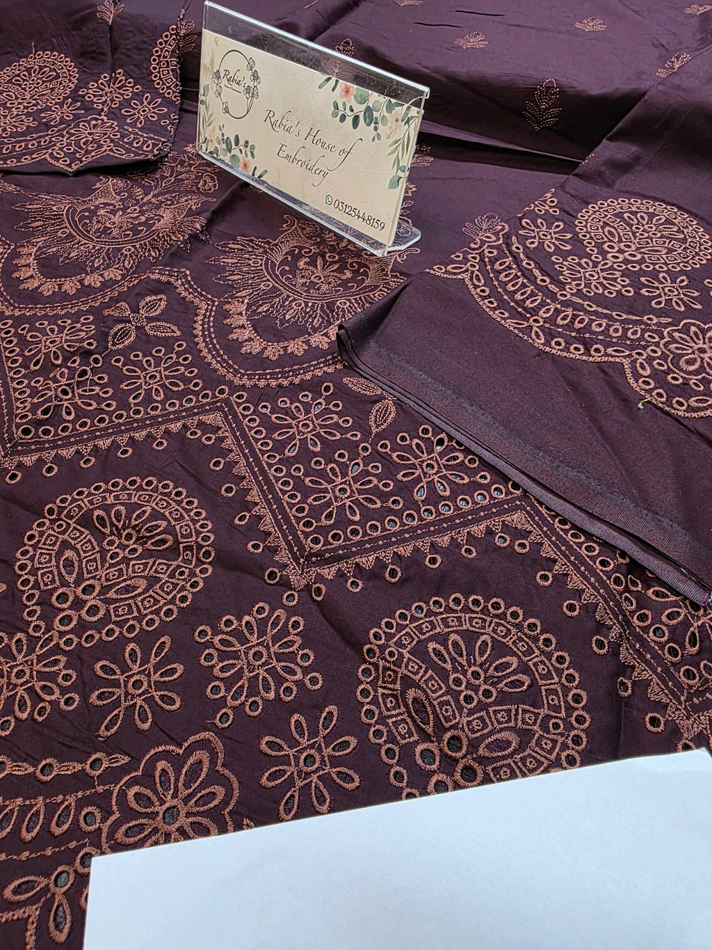 Lawn 4pc with chiffon duppatta