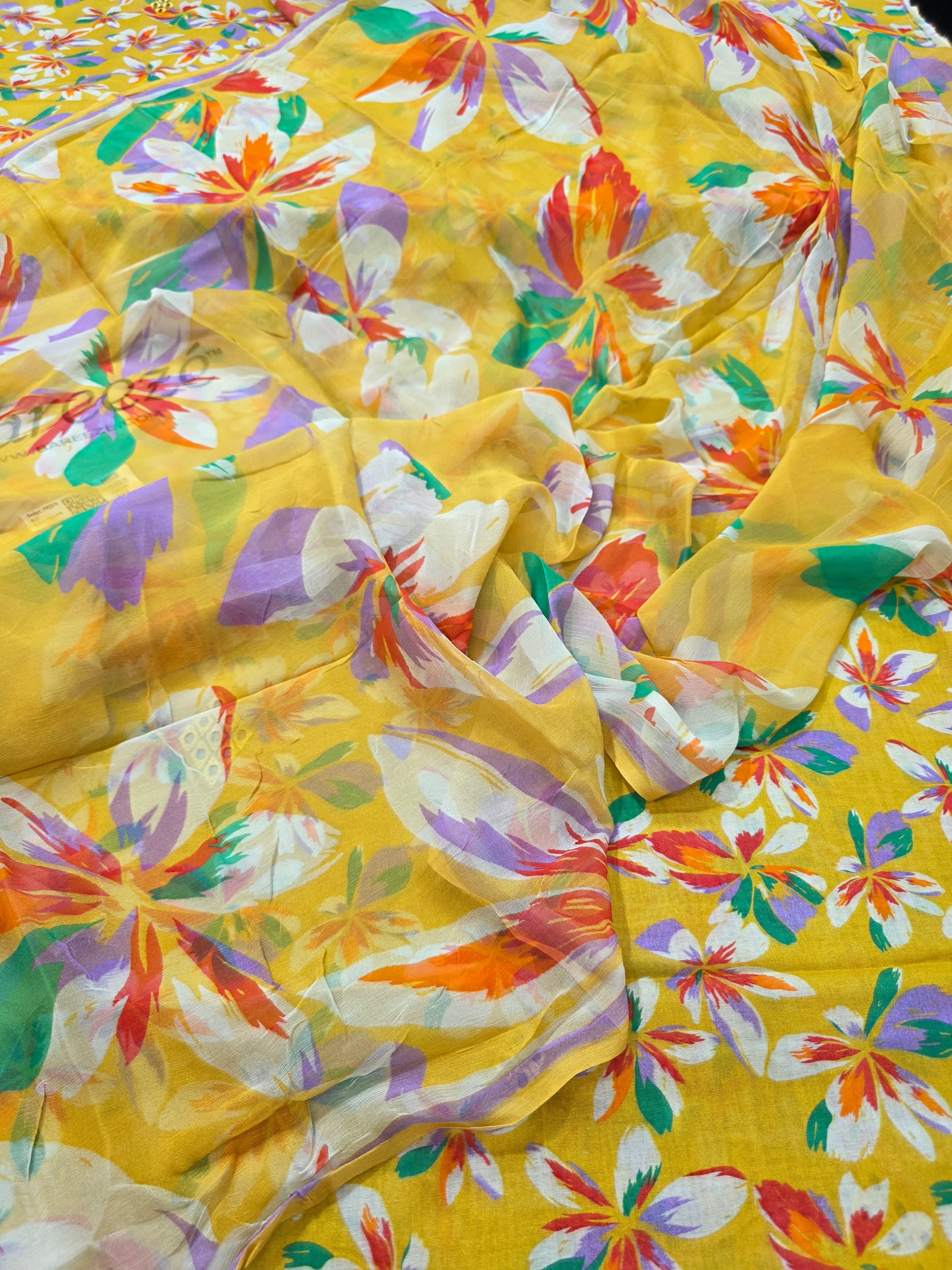 Bareeze lawn 3pc printed plus embroidery