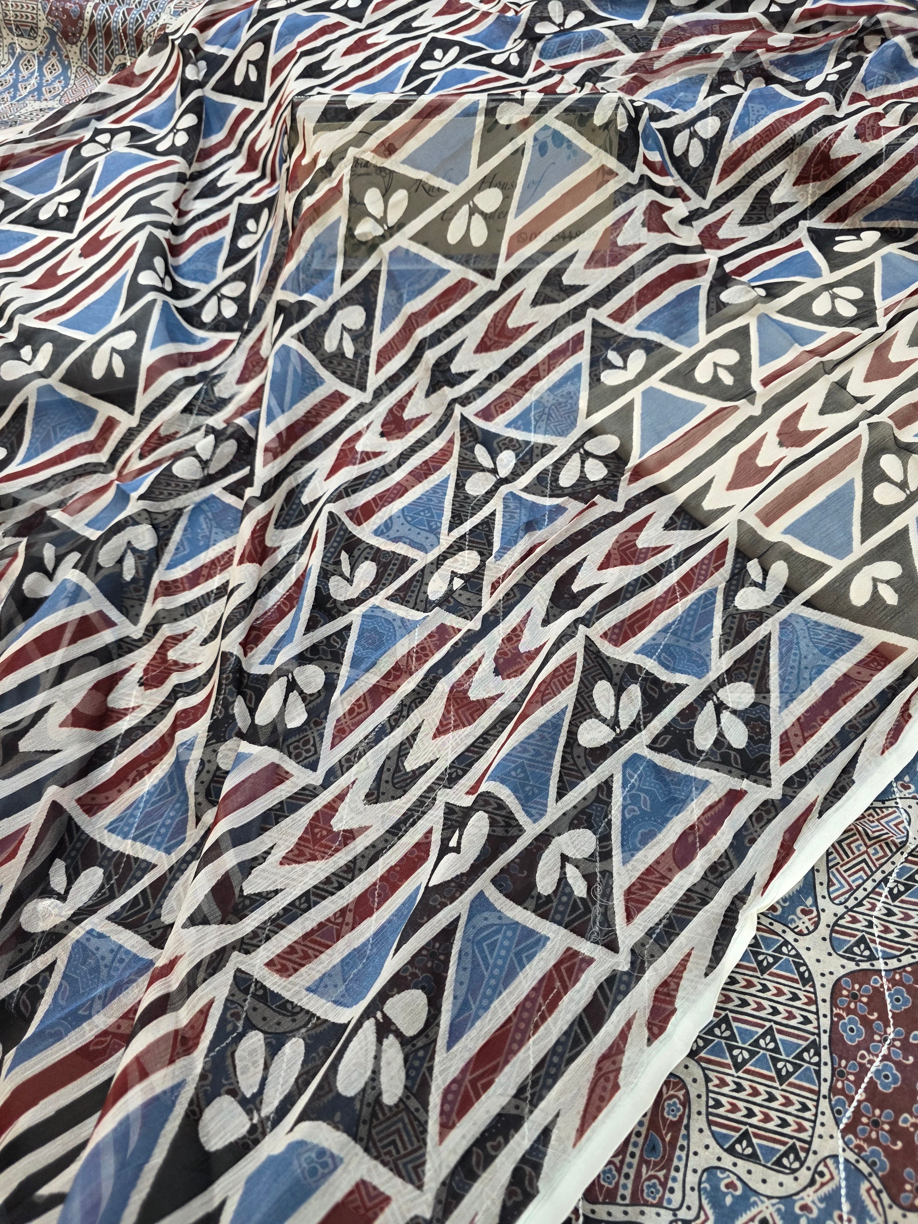 Bareeze lawn 3pc printed plus embroidery