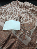 Handmade lawn kani shawl