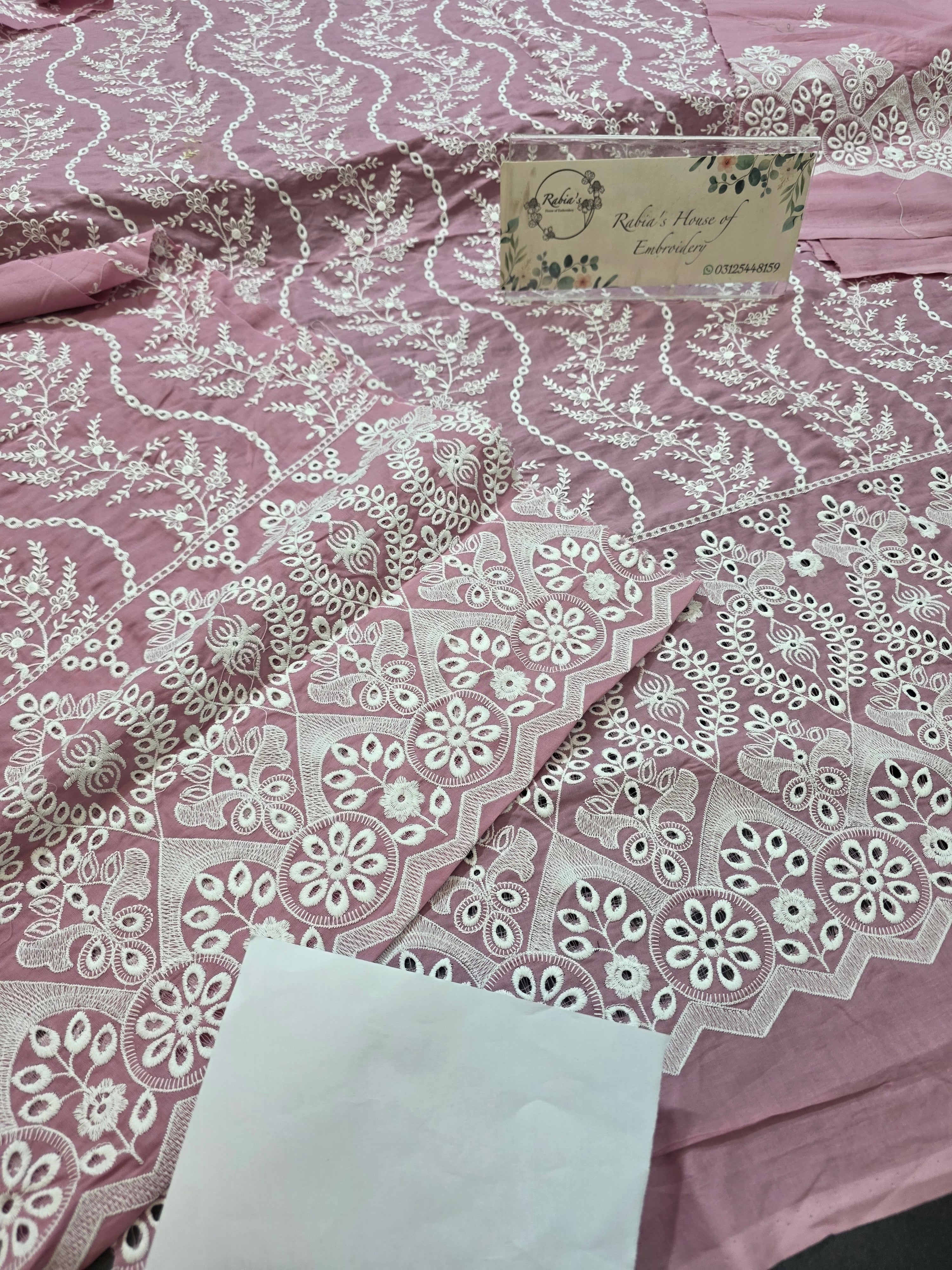Lawn 4pc with chiffon duppatta