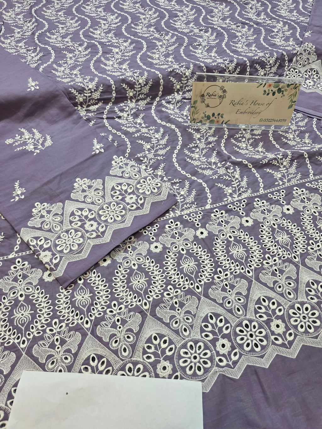Lawn 4pc with chiffon duppatta