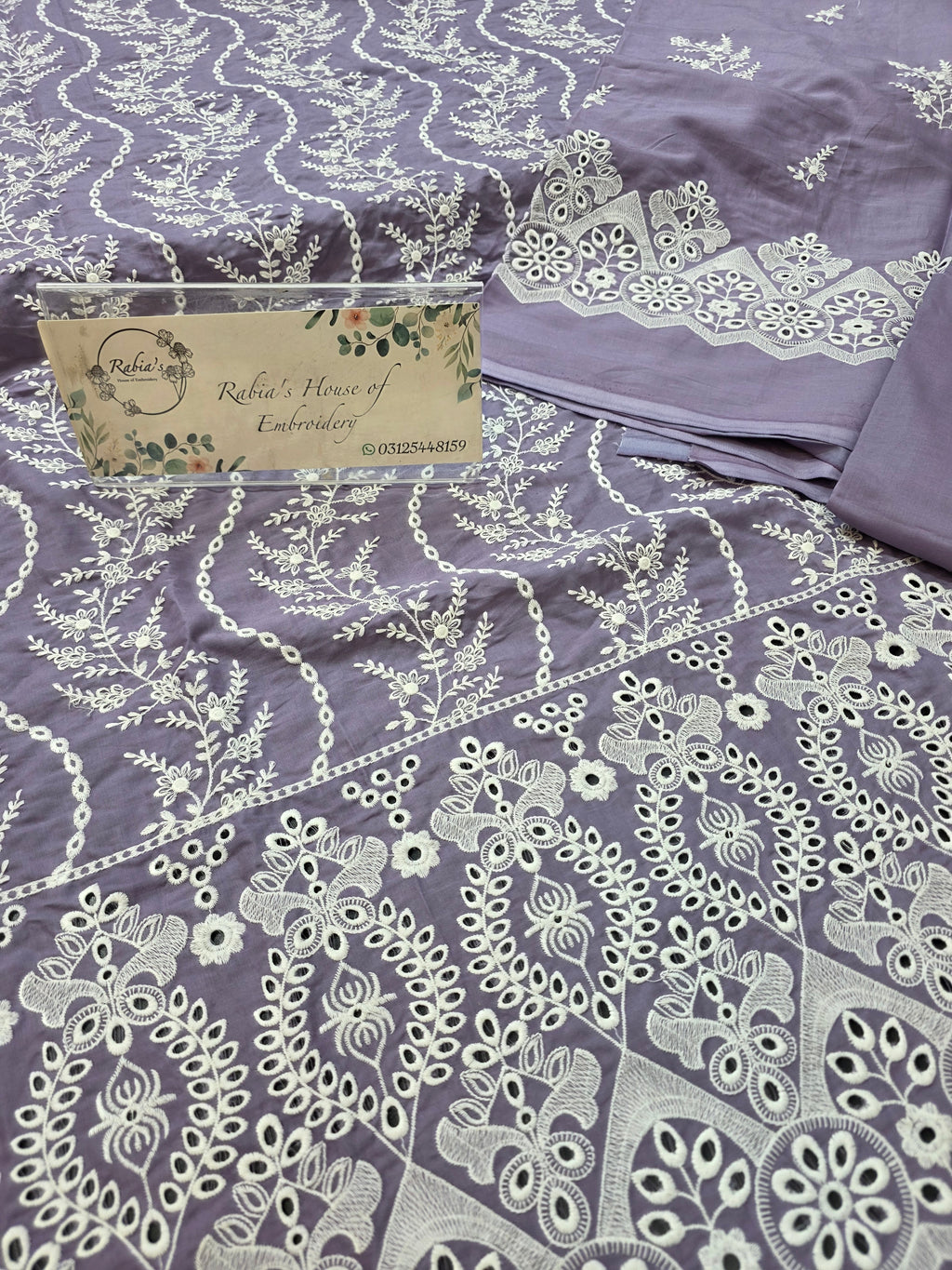 Lawn 4pc with chiffon duppatta