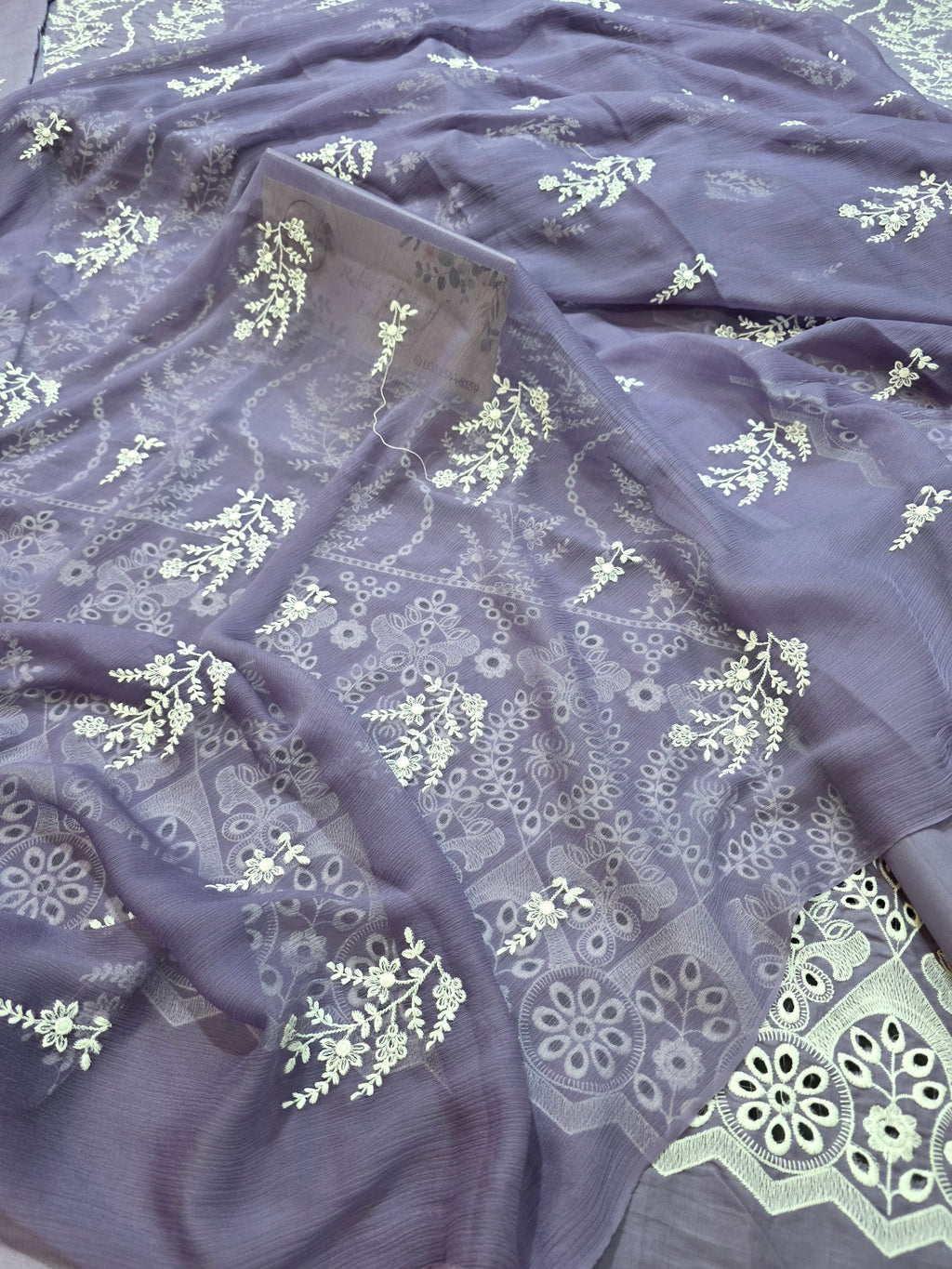 Lawn 4pc with chiffon duppatta