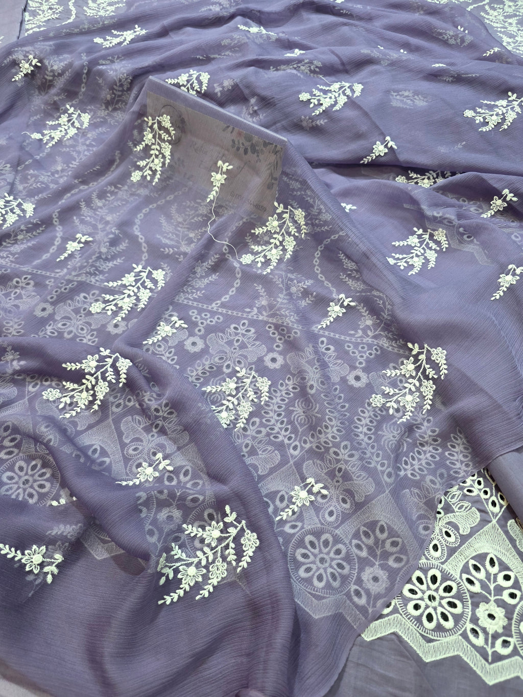 Lawn 4pc with chiffon duppatta