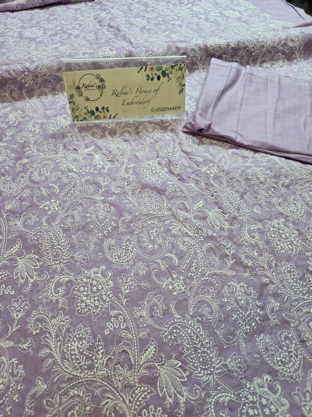 Bareeze lawn 3pc allover embroidered