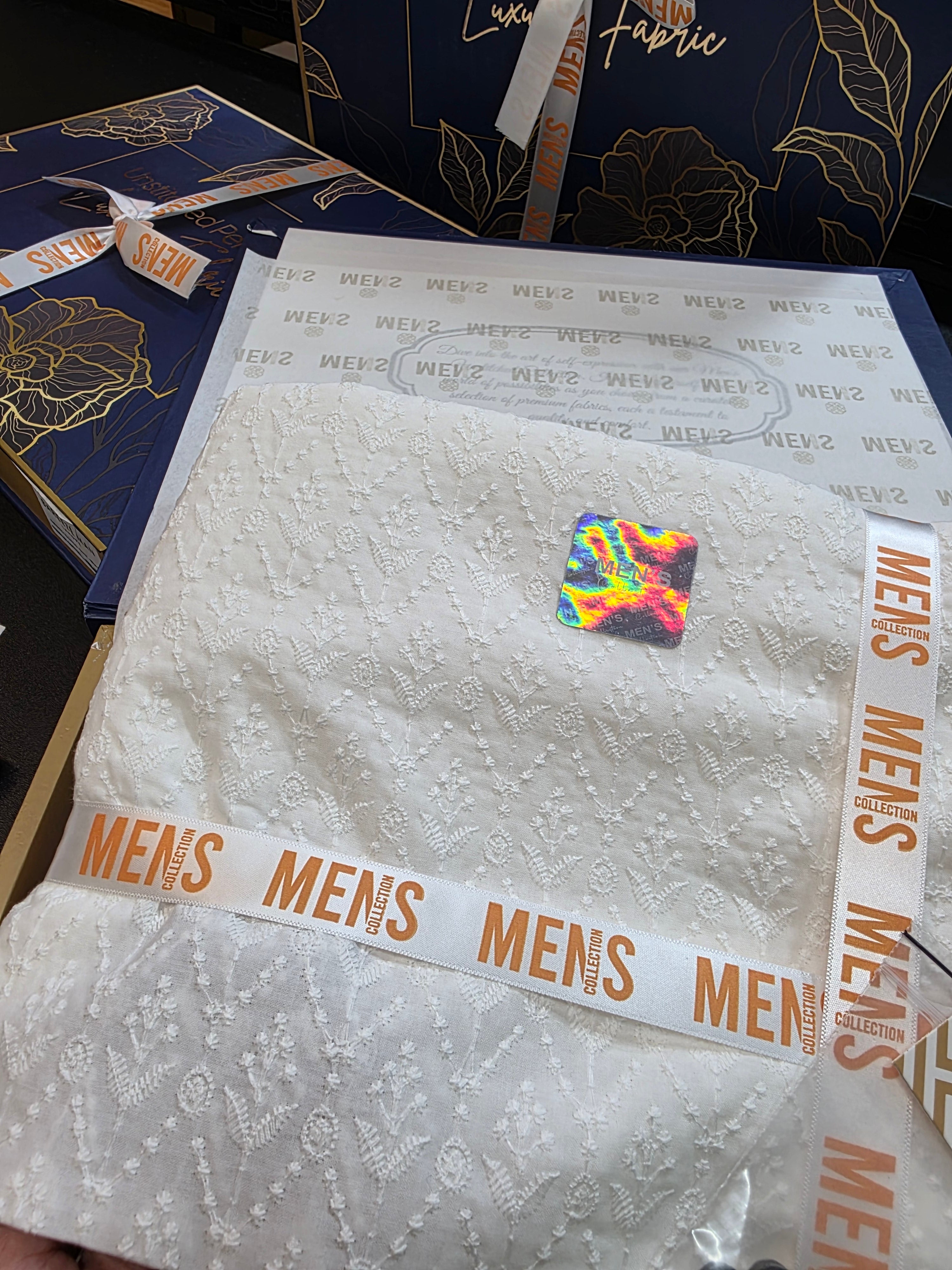 Bareeze man embroidered 4