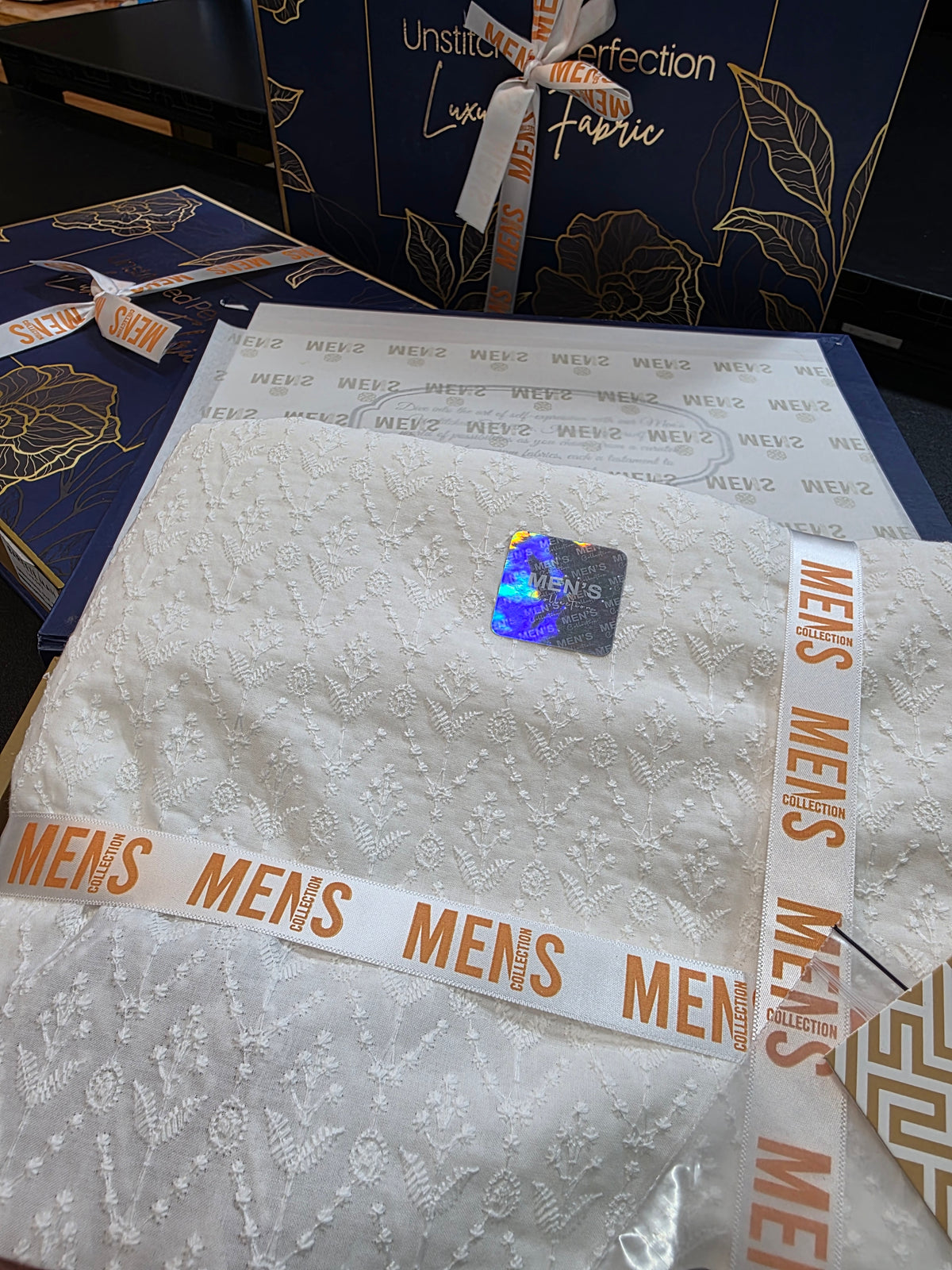 Bareeze man embroidered 4