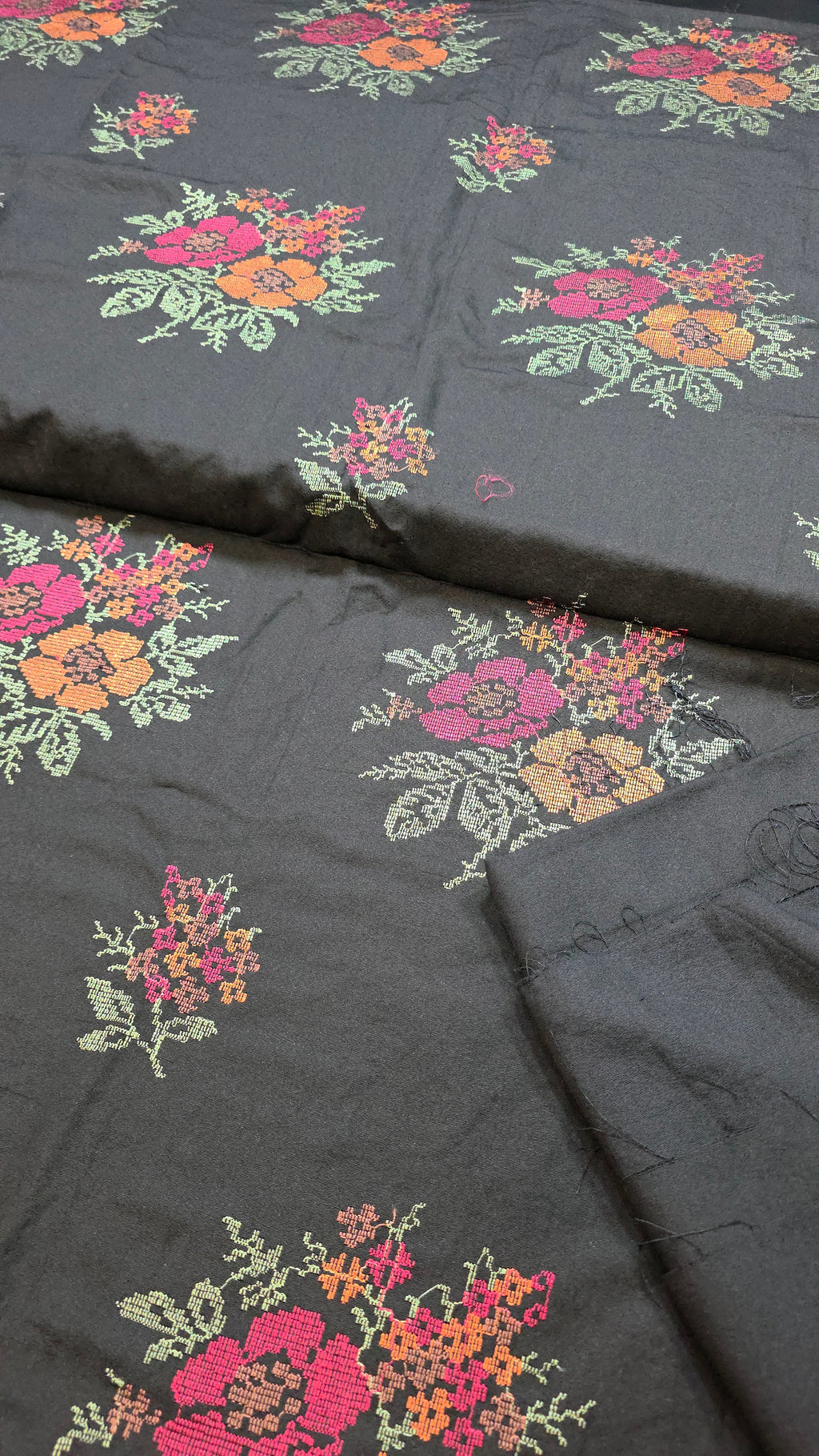 Winter kerandi allover 3pc with chiffon duppatta