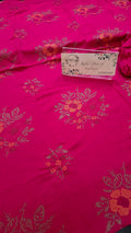 Winter kerandi 3pc allover with chiffon duppatta (PINK)