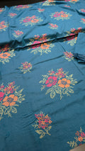 Winter kerandi 3pc allover with chiffon duppatta