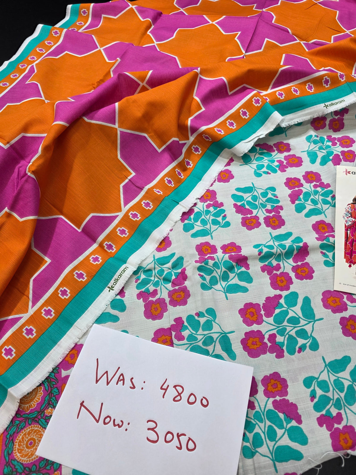 Alkaram winter khadder 3pc