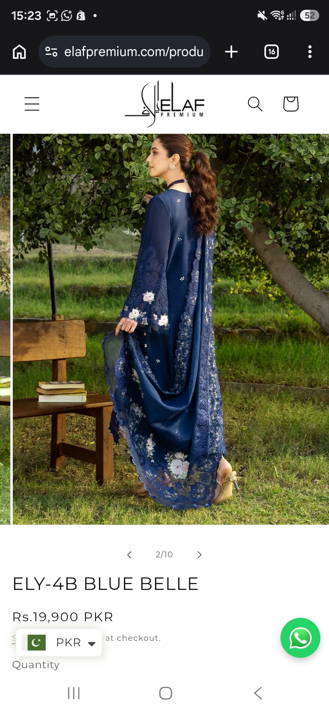 Elaf luxury lawn 2026
