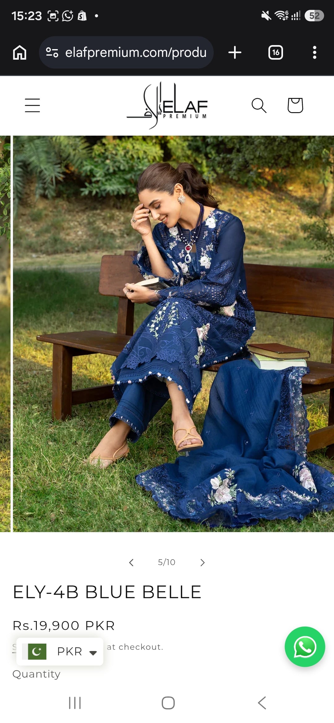 Elaf luxury lawn 2026