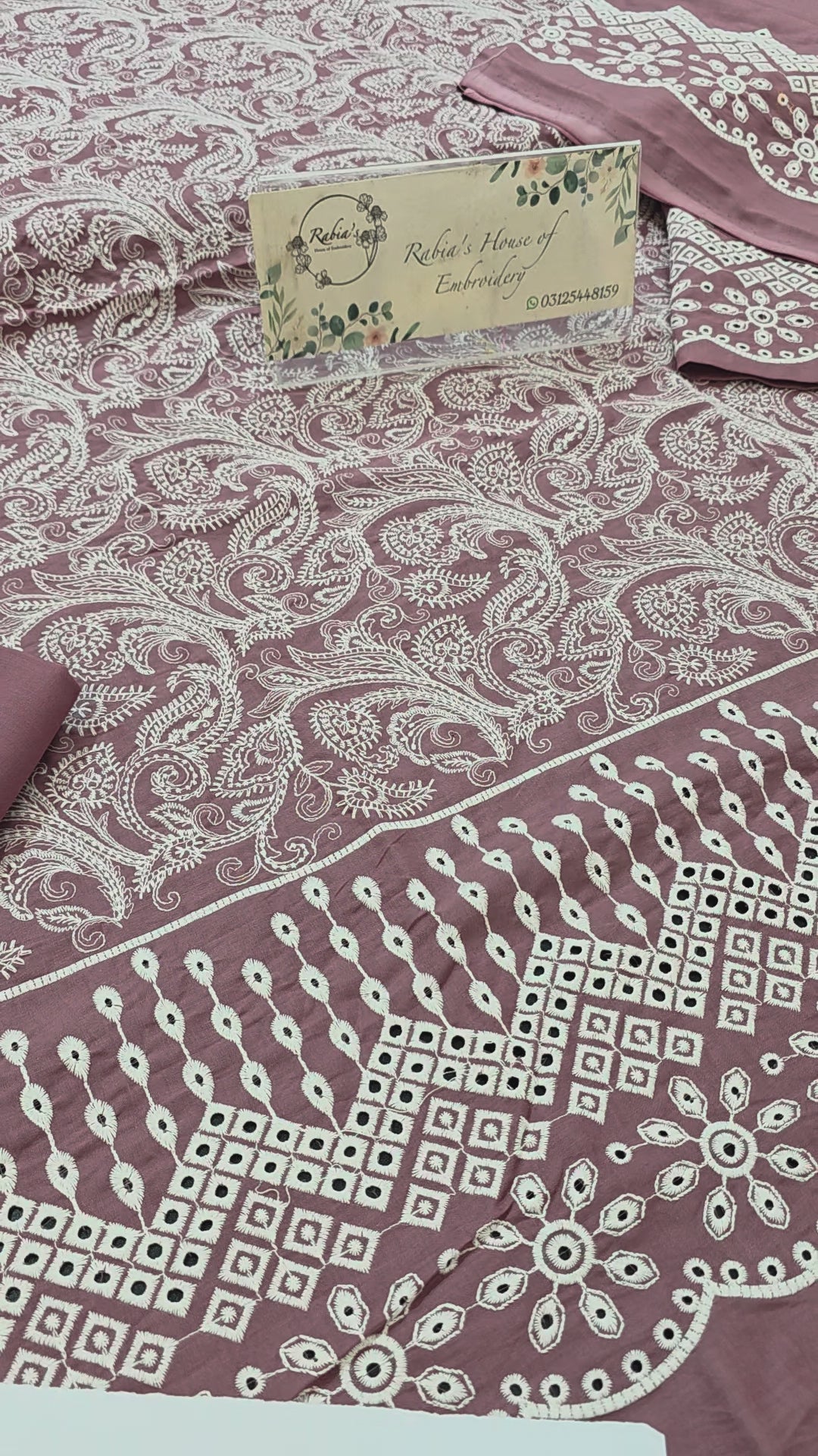 Lawn 4pc with chiffon duppatta