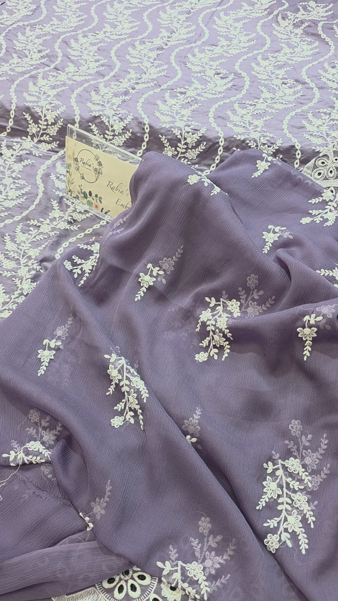 Lawn 4pc with chiffon duppatta