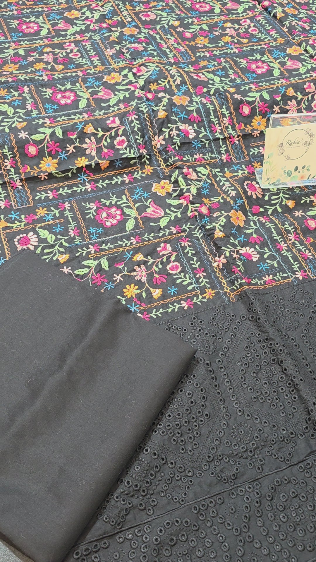Lawn 4pc with chiffon duppatta