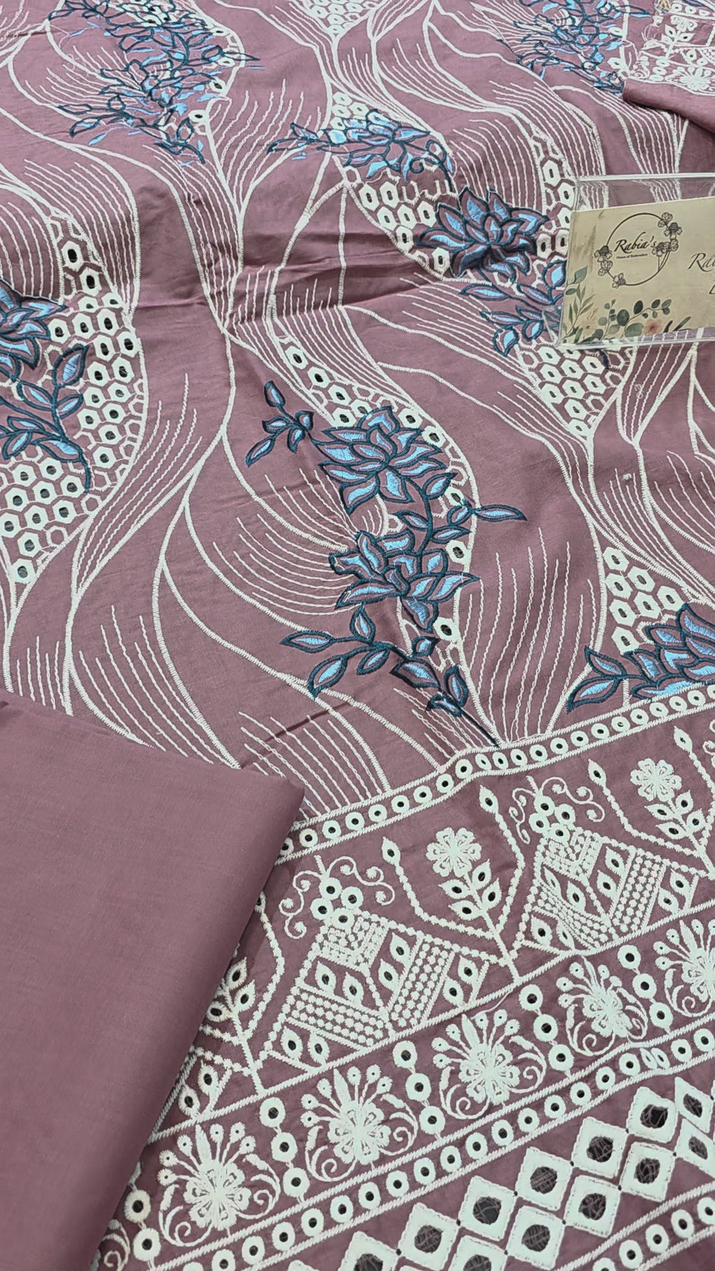Lawn 4pc with chiffon duppatta