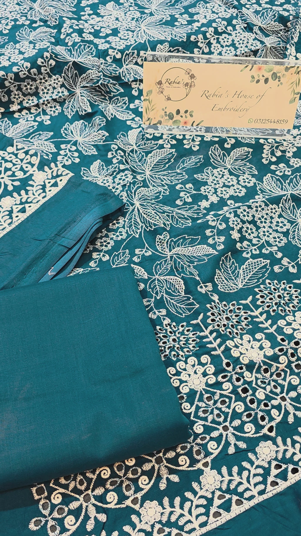 Lawn 4pc with chiffon duppatta