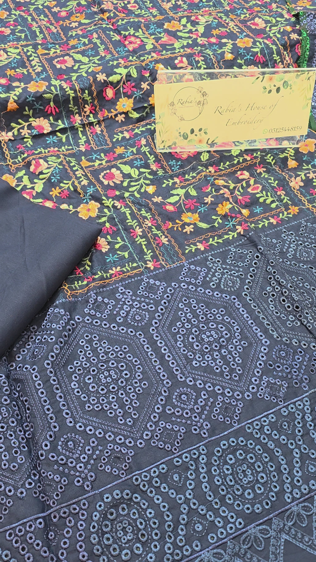 Lawn 4pc with chiffon duppatta