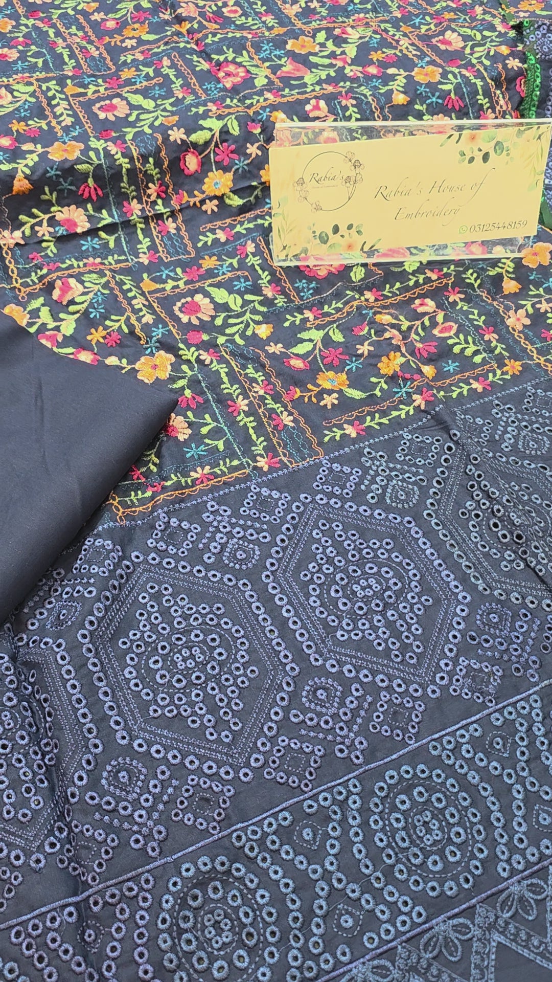 Lawn 4pc with chiffon duppatta