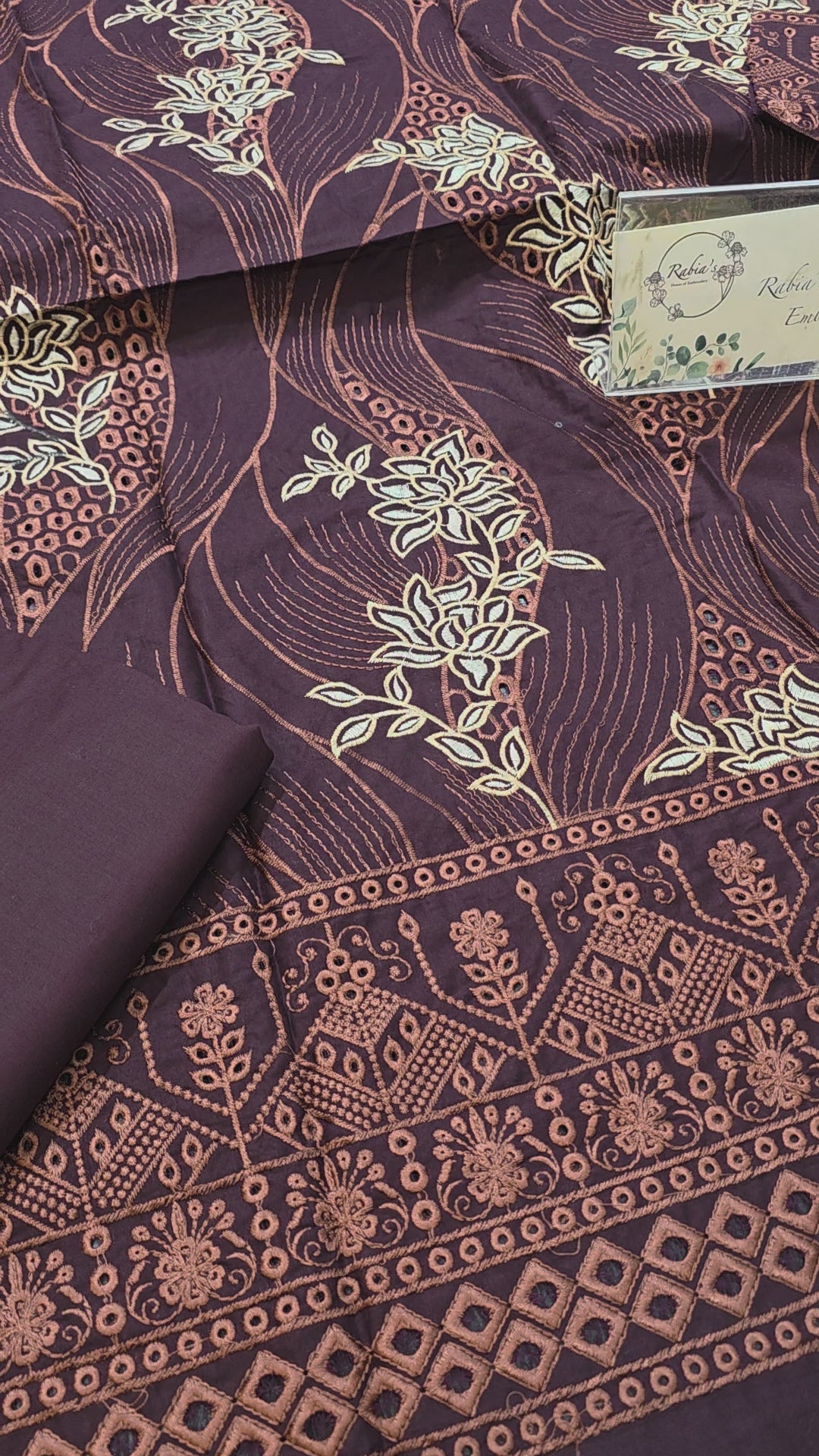 Lawn 4pc with chiffon duppatta