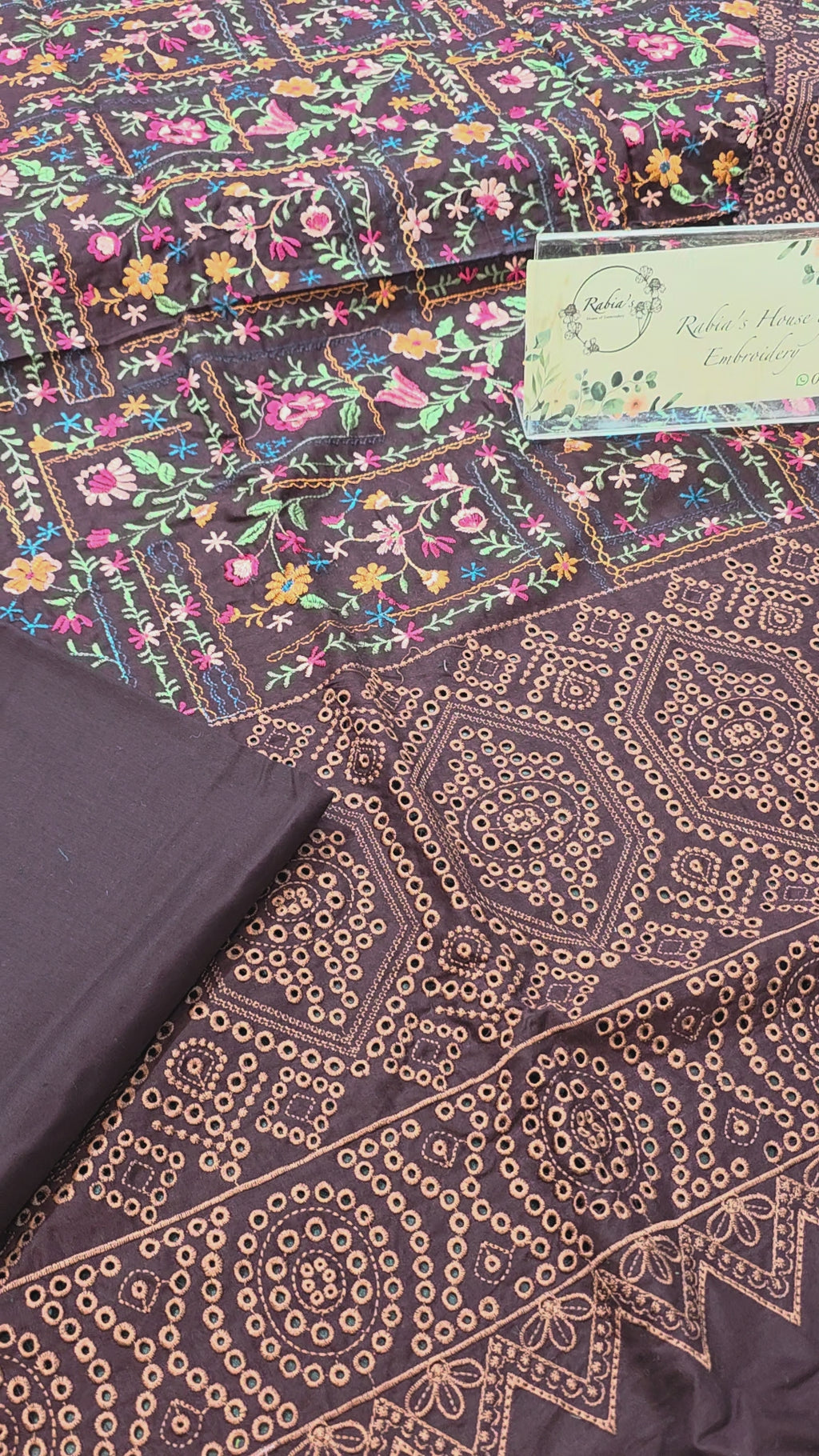 Lawn 4pc with chiffon duppatta