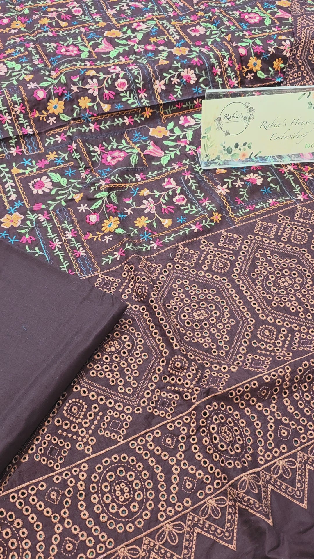 Lawn 4pc with chiffon duppatta